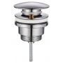 BRUNO βαλβίδα νιπτήρα Pop Up BRN-0312, 1-1/4", ορειχάλκινη, χρωμέ