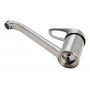 BRUNO μπαταρία πάγκου κουζίνας BRN-0291, αναμεικτική, ασημί