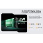 ULEFONE smartphone RugKing 5 Pro, 6.78", 8/256GB, 20000mAh, IP68/IP69K/MIL-STD-810H, μαύρο