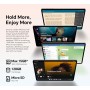 TECLAST tablet P30T με πληκτρολόγιο/στυλό αφής/θήκη, 10.1", 3/128GB, Android 16, 6000mAh, γκρι