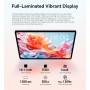 TECLAST tablet P30T με πληκτρολόγιο/στυλό αφής/θήκη, 10.1", 3/128GB, Android 16, 6000mAh, γκρι
