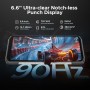 DOOGEE smartphone Blade10 Power, 6.6", 8/128GB, 10300mAh, IP68/IP69K/MIL-STD-810H, μαύρο