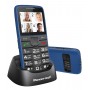 POWERTECH κινητό τηλέφωνο Sentry Eco V2, dual SIM, πλήκτρο SOS, μπλε