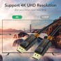 CABLETIME καλώδιο DisplayPort CT-AV585-01G, 4K/60Hz, 1.8m, μαύρο
