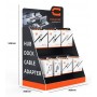 CABLETIME stand προβολής CT-STAND-SMALL με γάντζους, 36.5 x 20 x 54.6cm