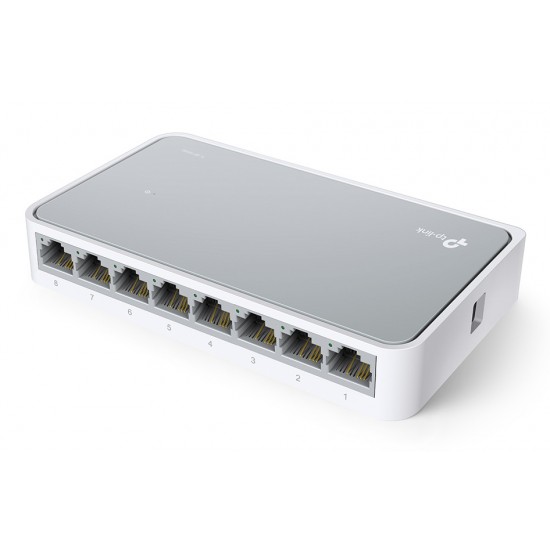 TP-LINK Desktop Switch TL-SF1008D, 8-port 10/100Mbps, V12.40