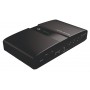 POWERTECH mini DC UPS PT-1634, 36W, 20000mAh, 3x DC, USB/USB-C, PoE/LAN, μαύρο