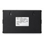 POWERTECH mini DC UPS PT-1634, 36W, 20000mAh, 3x DC, USB/USB-C, PoE/LAN, μαύρο