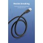 CABLETIME καλώδιο USB CT-C160-U3-AMAMN, 5 Gbps, 1m, μαύρο