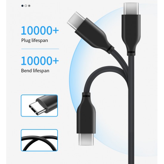 CABLETIME καλώδιο USB-C σε USB CT-C160-U33-CMAMN, 3A, 5Gbps, 3m, μαύρο