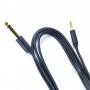 CABLETIME καλώδιο ήχου 3.5mm σε 6.3mm CT-AV321-H11G, 1.8m, μαύρο