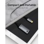 CABLETIME αντάπτορας USB-C σε HDMI CT-C160-PU31-CMHDFN1, 4K/60Hz, 0.15m, μαύρος