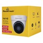 POWERTECH υβριδική κάμερα CCTV PT-1589 με μικρόφωνο & υπέρυθρα, 8MP, 2.8mm, IP66