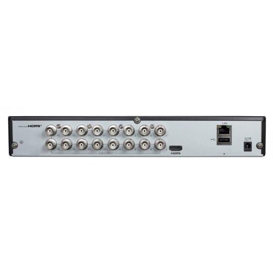 POWERTECH XVR υβριδικό καταγραφικό PT-1597, 5MP, H.264/H.265, 16 κανάλια