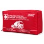 KALFF kit πρώτων βοηθειών για οχήματα FK7151-99, DIN 13164-2022, κόκκινο