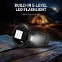 KOSPET smartwatch ORB 2, heart rate, 1.43" AMOLED, GPS, 5 ATM & IP69, με φακό, μαύρο