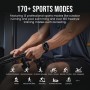 KOSPET smartwatch PULSE 2, heart rate, 1.96" AMOLED, GPS, 5 ATM & IP69, με φακό, μαύρο