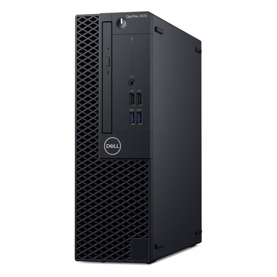 DELL PC OptiPlex 3070 SFF, Refurbished Grade A Repainted, i3-9100, 8/256GB SSD, DVD-RW, FreeDOS