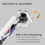 BRATECK gaming βάση γραφείου για 2x οθόνες LDT95-C024UCP, 24-57", έως 27kg, heavy duty