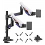 BRATECK gaming βάση γραφείου για 2x οθόνες LDT95-C024UCP, 24-57", έως 27kg, heavy duty