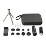 APEXEL σετ φακών για smartphone 22X105-4IN1 με τρίποδο, 4 σε 1, 22x zoom