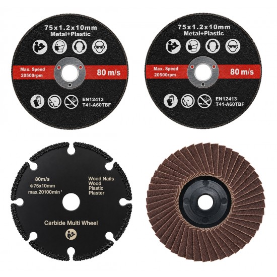POWERTECH mini τροχός μπαταρίας PT-1646, 75mm, 12V, 2000mAh