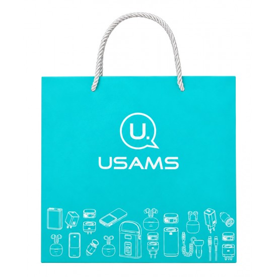 USAMS τσάντα CT-BAG, 32x29.5cm, γαλάζια