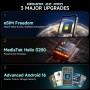 ULEFONE smartphone Armor 22 Pro, 6.58", 8/128GB, 6600mAh, IP68/IP69K/MIL-STD-810H, μαύρο