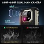 ULEFONE smartphone Armor 22 Pro, 6.58", 8/128GB, 6600mAh, IP68/IP69K/MIL-STD-810H, μαύρο