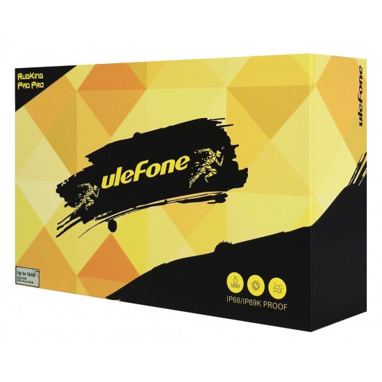 ULEFONE tablet RugKing Pad Pro, 8.68", 8/128GB, 7100mAh, IP68/IP69K/MIL-STD-810H, 4G, μαύρο