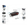 POWERTECH αντάπτορας HDMI 19pin σε VGA CAB-H076, audio jack, USB power