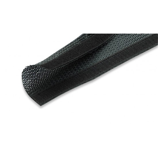 POWERTECH δεματικό καλωδίων τύπου Flex Wrap TIES-001, 1.8m, μαύρο
