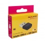 DELOCK αντάπτορας USB σε HDMI-A θηλυκό 65680, μαύρος