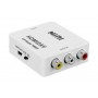 POWERTECH HD Video Converter CAB-H082 από HDMI σε 3x RCA, Full HD