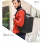 ARCTIC HUNTER τσάντα πλάτης B00208 με θήκη laptop 15.6", λουκέτο TSA, 24L, γκρι