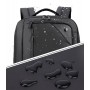 ARCTIC HUNTER τσάντα πλάτης 1500346 με θήκη laptop 15.6", 15L, μαύρη