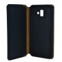 POWERTECH Θήκη Slim Leather για Samsung J6 Plus 2018, μαύρη