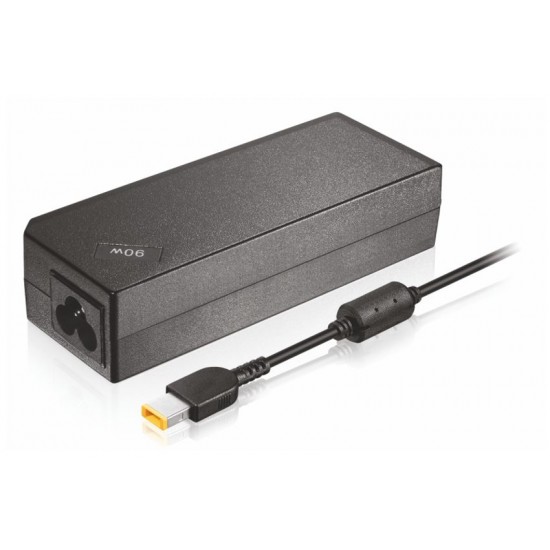 POWERTECH φορτιστής laptop PT-118 για LENOVO, 90 watt, 20V - 4.5A, μαύρος