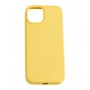 XO K10B iPhone15 Plus 6.7" Θήκη Κινητού Σιλικόνης Κίτρινο