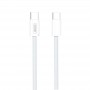 XO NB-Q260B Καλώδιο Φόρτισης & Μεταφοράς Δεδομένων Type-C σε Type-C 27W Πλεξούδα 1.5m