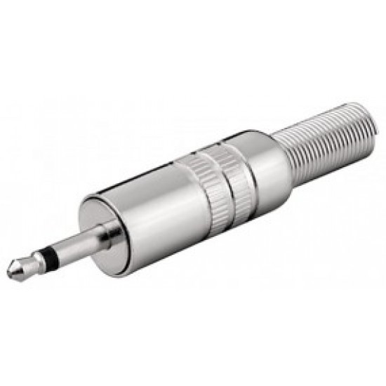 Φίς 3.5mm Mono Μεταλλικό Αρσ.