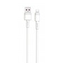 XO NB-Q166 5A Καλώδιο Ταχείας Φόρτισης Type-C Λευκό 1m
