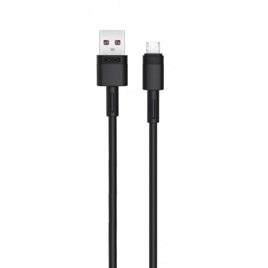 XO NB-Q166 5A Καλώδιο Γρήγορης Φόρτισης για Micro Μαύρο