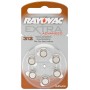 Rayovac Extra Advanced Βαρηκοΐας 312 (6τμχ)