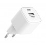 ATC-CH10 Φορτιστής PD με 2 Θύρες USB-Α & Type-C 12W