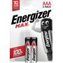Energizer Max Power Αλκαλικές Μπαταρίες E92 LR3/2BP