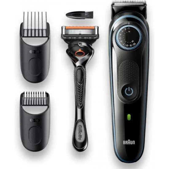 Braun BT3240 Σετ Περιποίησης Γενειάδας & Κουρευτική Μηχανή Μαλλιών + Ξυραφάκι Gillette ProGlide