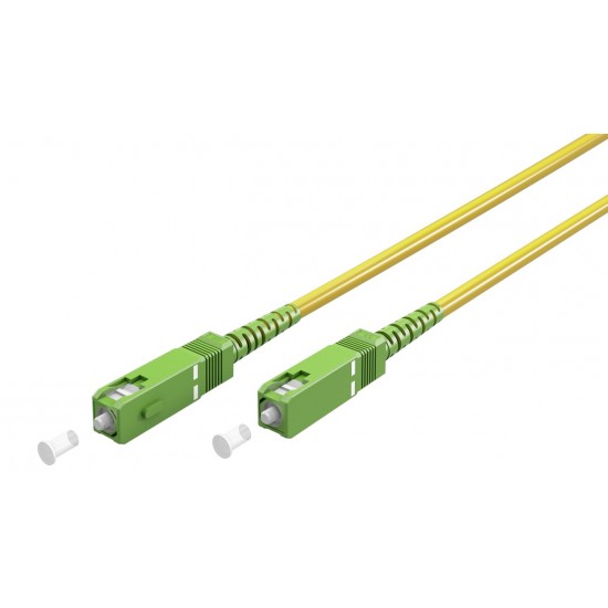 Goobay Καλώδιο Οπτικής FTTH  Ίνας Μονής Λειτουργίας OS2 Κίτρινο 30μ