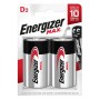 Energizer Max Alkaline Μπαταρία D (2 τμχ)
