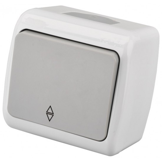 Entac 106 Stephan surface mounted alternative wall switch IP54